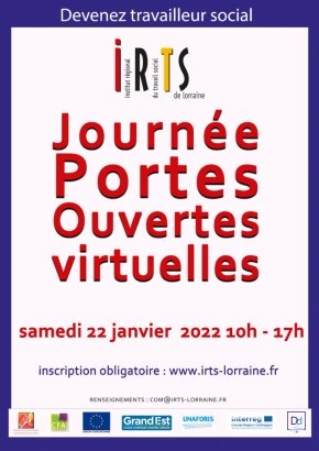 IRTS : Journée Portes Ouvertes en ligne - Webinaires