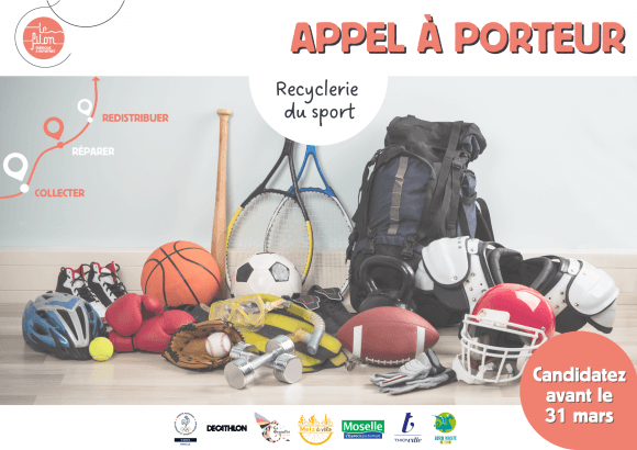 APPEL A PORTEURS - LE FILON - : La recyclerie du sport a besoin de vous !